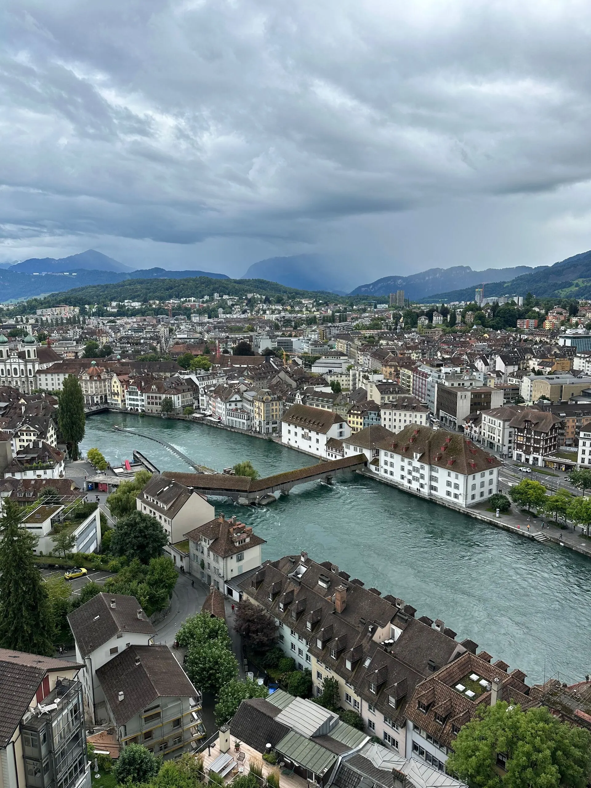 Lucerne from Museggmauer