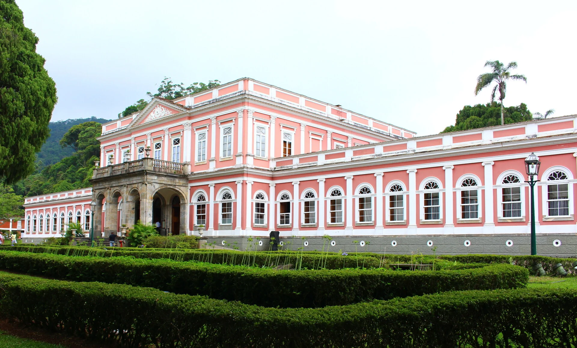 O Museu Imperial em Petrópolis, antigo palácio de verão do Imperador brasileiro Pedro II