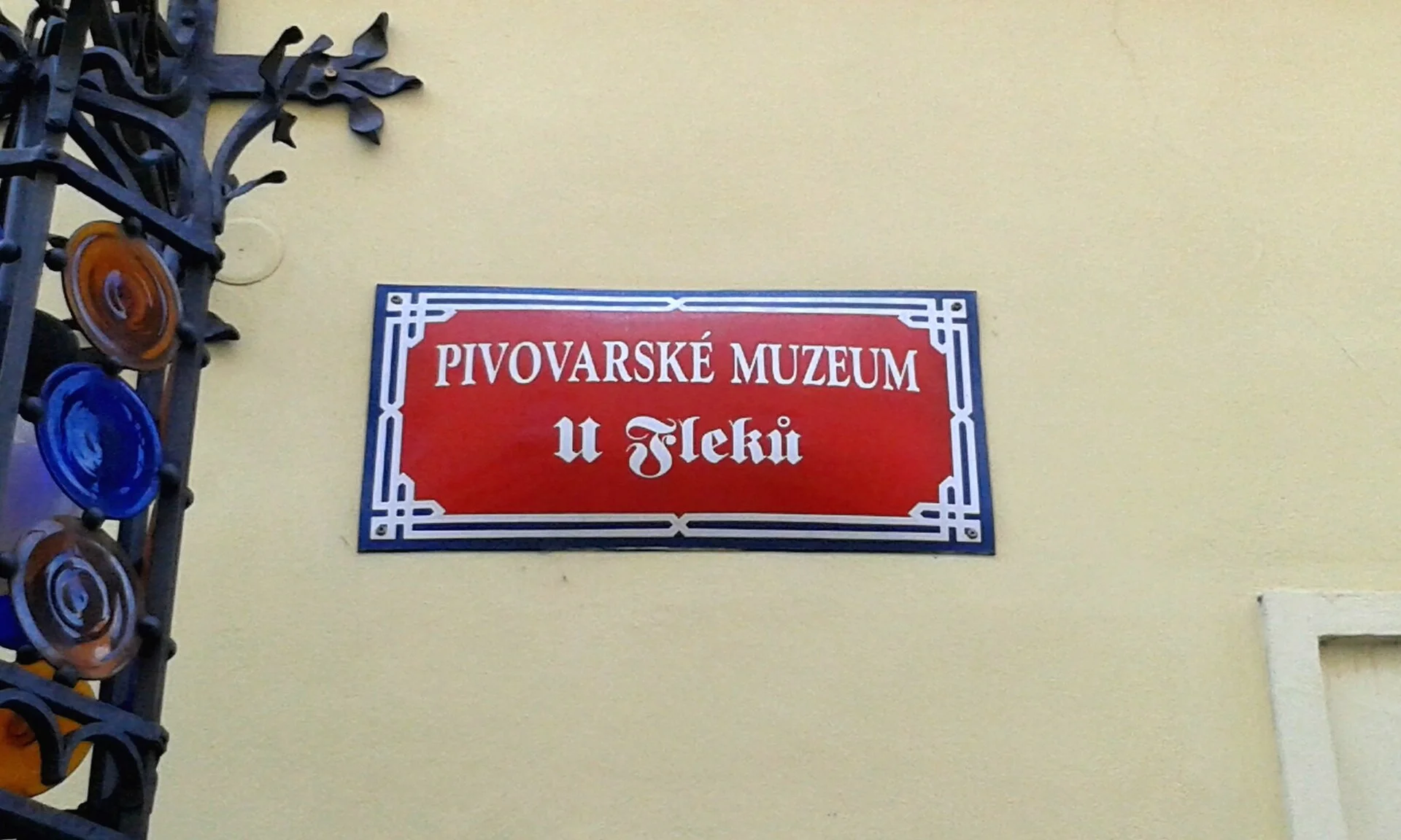 Interior of U Fleků, Prague's historic brewery and beer hall in operation since 1499